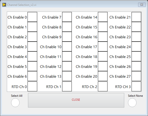 Kanal Seçim Ekranı Görseli